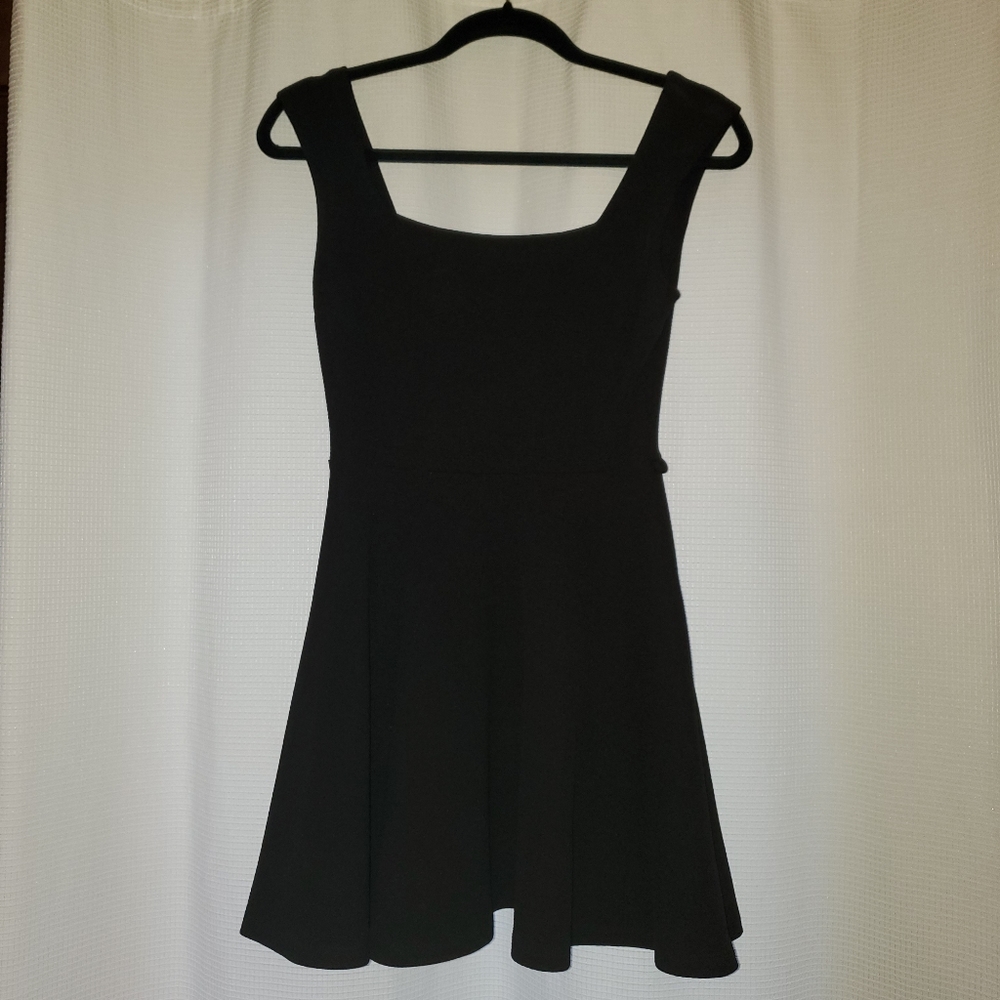 Love Culture black skater dress size small